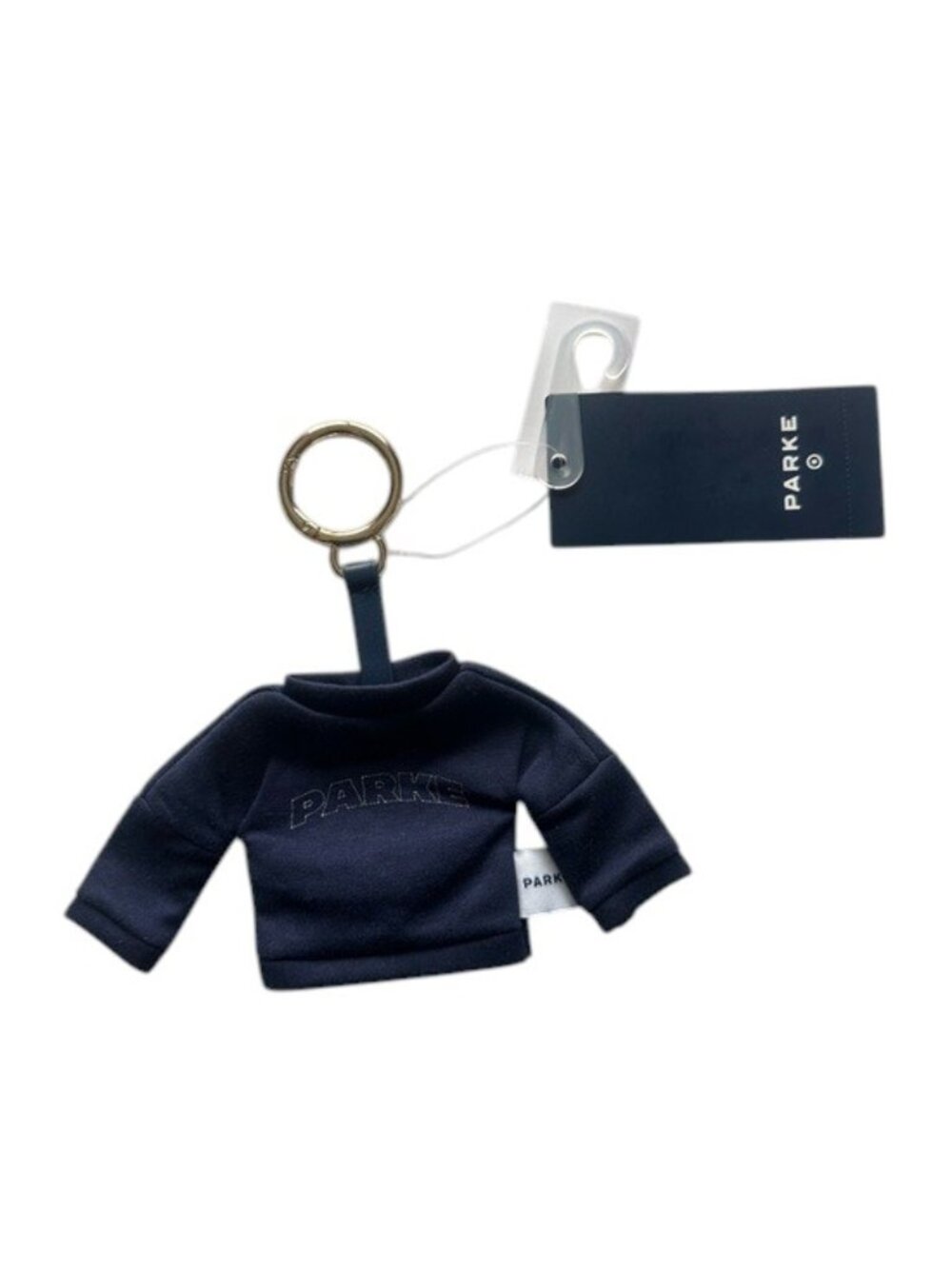 Parke x Target Sweater‎ Keychain Bag Charm Navy NWT